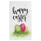 Frohe Ostertasche Kleine Geschenktüte (Rückseite)