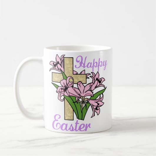 Frohe Osterzeit Kaffeetasse (Links)