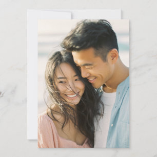 Frohe Pastell-Realfotografie Einladung