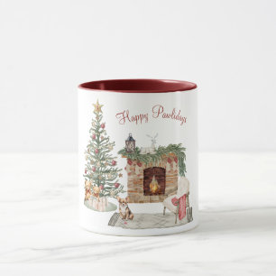 Frohe Pawlidays Hunde-Design - Chihuahua Tasse
