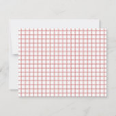 Frohe Personalisierte Weihnachtsferien-Mitteilungs Mitteilungskarte (Rückseite)