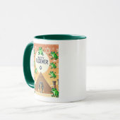 Frohe Pessach-Froschtasse Tasse (Vorderseite Links)