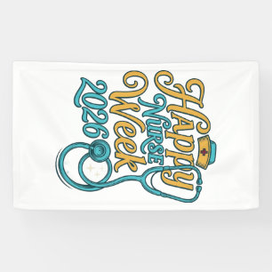 Frohe Pflegerwoche 2026 Stethoskop-Shirt-Design_1 Banner