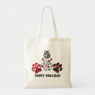 Frohe Pfotentage - Weihnachts-Tasche Tragetasche
