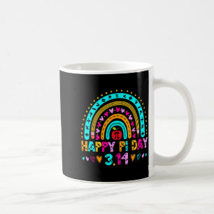 Frohe Pi-Tag Regenbogen 3.14 Pi Zahl Mathematik Le Kaffeetasse