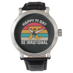 Frohe Pi Tag Sei Irrational Lustige Mathematik Vin Armbanduhr