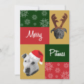 Frohe Pitmas Feiertagskarte (Vorderseite)