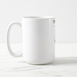 Frohe Post Zusteller Achtung Hund Kaffeetasse