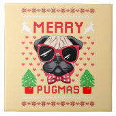 Frohe Pugmas! Kachel (Vorderseite)