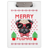 Frohe Pugmas! Klemmbrett\ Klemmbrett (Vorderseite)