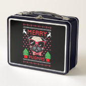 Frohe Pugmas! Lunchbox (Vorderseite)