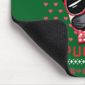 Frohe Pugmas! Mauspad (Ecke)