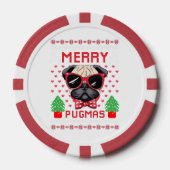 Frohe Pugmas! Poker Chips (Vorderseite)