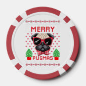Frohe Pugmas! Poker Chips (Rückseite)
