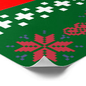Frohe Pugmas! Poster (Ecke)