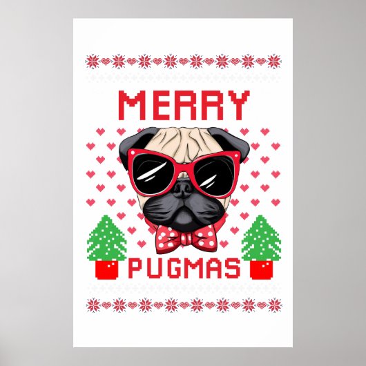Frohe Pugmas! Poster (Vorne)