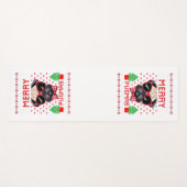 Frohe Pugmas! Yogamatte (Vorderseite (Horizontal))