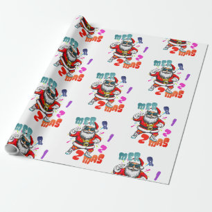 Frohe Rizz Weihnachten - Weihnachten Rizz lustiger Geschenkpapier
