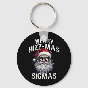 Frohe Rizzmas Sigmas - Gen Alpha Lustiges Weihnach Schlüsselanhänger