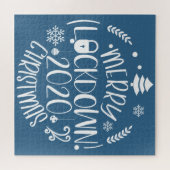 Frohe Schließung Weihnachten 2020 Puzzle (Horizontal)