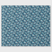 Frohe Schneeglöckchen-Geschenkpapier Geschenkpapier (Flach)