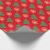 Frohe Shib-mas! Weihnachtsfeiertag Geschenkpapier (Ecke)