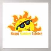 frohe Sommersolstice 2024 Poster (Vorne)
