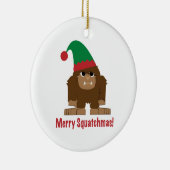 Frohe Squatchmas! Keramikornament (Rechts)