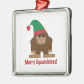 Frohe Squatchmas! Ornament Aus Metall (Links)
