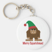Frohe Squatchmas! Schlüsselanhänger (Vorne)