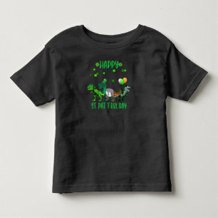 Frohe St Pat Trex Day Dinosaur Kleinkind St Patric T-shirt