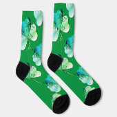 "Frohe St. Patrick's Day" Handgeschrieben mit Sham Socken (Rechts)