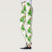 Frohe St. Patrick's Day-Hasen-Leggings Leggings (Links)
