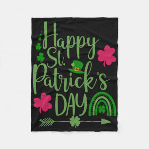 Frohe St. Patrick's Day Lustig Für Frauen Fleecedecke