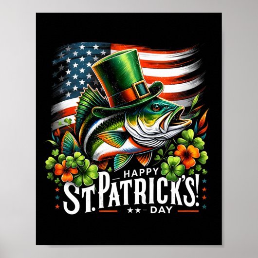 Frohe St. Patrick's Day Lustiger St. Patrick's Day Poster (Vorne)