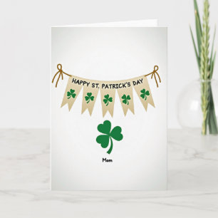 Frohe St. Patrick's Day Mutter Karte