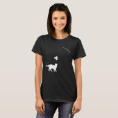 Frohe St. Patricks Tag Shamrock Katze Tee Shamroc (Vorne ganz)