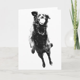 Frohe Stimmung in sanfter Bewegung Karte