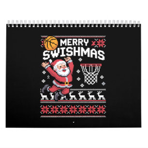 Frohe Swishmas Basketball hässliches Weihnachten X Kalender