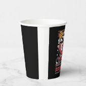 Frohe Swishmas Basketball Hässliches Weihnachten X Pappbecher (Rechts)