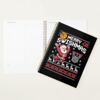 Frohe Swishmas Basketball hässliches Weihnachten X