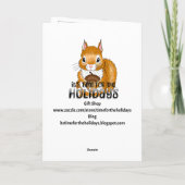 Frohe Tag der Plüschtiere | 28. Oktober Karte (Rückseite)