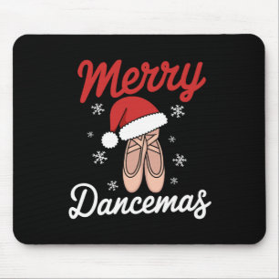 Frohe Tanzweihnachten Tanzlehrer Weihnachten Tanz Mousepad