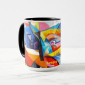 frohe Tasse (Vorderseite Links)