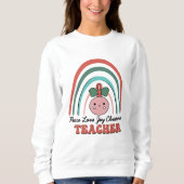 Frohe Teacher Weihnachts-Sweatshirt Sweatshirt (Vorderseite)