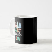 Frohe Tk und Kinder Crew Kindergarten Lehrer Chri Kaffeetasse (Vorderseite Links)