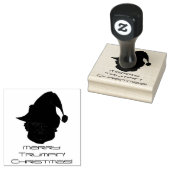 Frohe Trump Weihnachten! Gummistempel (Stempel)