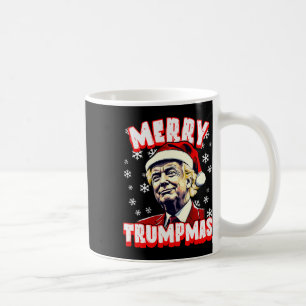 Frohe Trumpmas Weihnachten Trump Santa Trump Chris Kaffeetasse