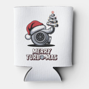 Frohe Turbomas Turbo Mechaniker Weihnachten Dosenkühler