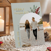 Frohe und bald Verheiratet Weihnachten Rettete die Save The Date